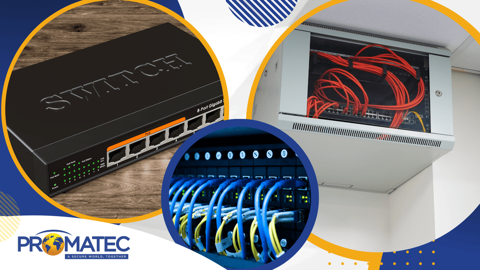 Network Video Recorder, Digital Video Recorder and Switches